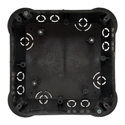 Фотография Коробка распаячная  КМП-020-008 для полых стен (115х115х45) с металлическими лапками IP20 EKF PROxima, артикул plc-kmp-020-008