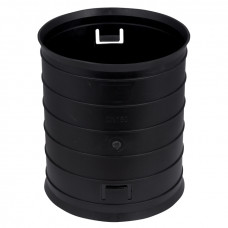 Муфта быстросъемная для двустенных труб d160 мм черная EKF-Plast