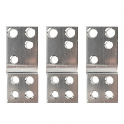 Фотография Комплект расширителей выводов прямые (3шт.) для ВА-99/1600 1000А 80мм EKF, артикул mccb99-a-115