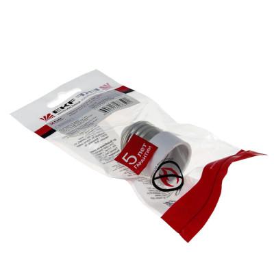 Фотография Переходник E27-E14 бел. EKF PROxima, артикул AD-E27-E14-w