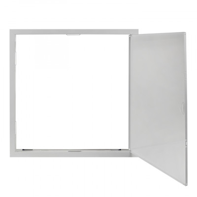 Фотография Люк ревизионный металл 500х500 (ШхВ внутр.) EKF Basic, артикул lm-500x500