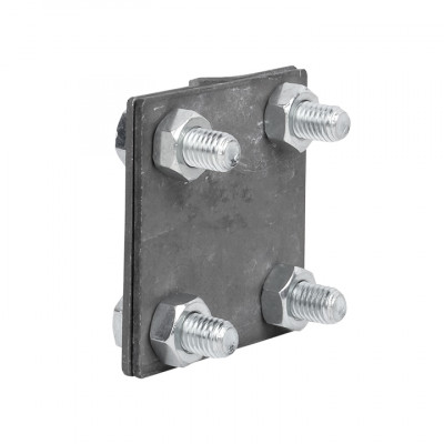 Фотография Зажим универсальный полоса 30 - прут 10 (пластина 57x57мм) HZ EKF PROxima, артикул lp-55911