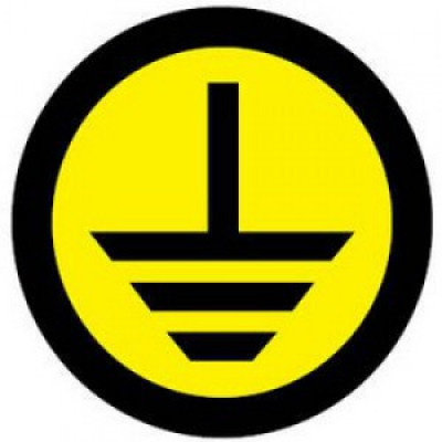 Фотография Наклейка Земля (d20мм.) EKF PROxima, артикул an-1-04