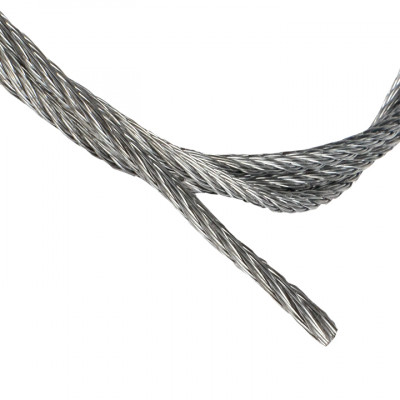 Фотография Трос стальной DIN 3055 200 м (2 мм) EKF, артикул ts-2