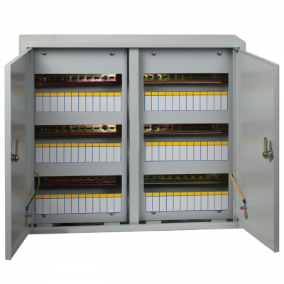 Фотография Щит распред. навесной ЩРН-72 двухдверный (480х565х120) IP31 EKF PROxima, артикул mb21-72