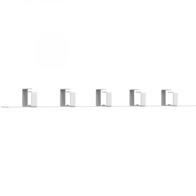 Фотография Кабельный органайзер 1U, 5 колец серия EKF PROxima, артикул ITACO5