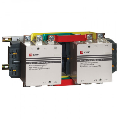 Фотография Контактор КТЭ реверсивный 115А 230В 2NO EKF PROxima, артикул ctr-b-r-115