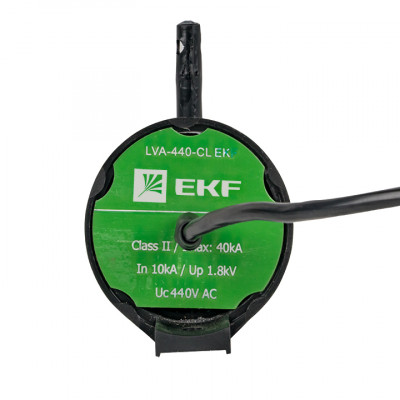Фотография Ограничитель перенапряжения LVA-440B-CL (Uраб - 440 В) EKF PROxima, артикул lva-440-cl