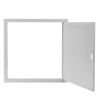 Фотография Люк ревизионный металл 400х400 (ШхВ внутр.) EKF Basic, артикул lm-400x400