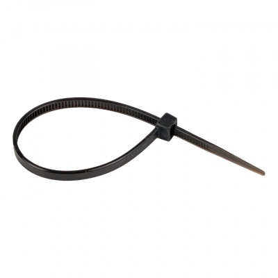 Фотография Хомут нейлоновый черный (3,6х150) (100шт.) EKF Basic, артикул plc-cb-3.6x150