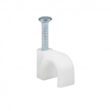 Скоба крепежная круглая  (6мм.) (50шт.) EKF PROxima