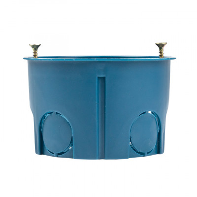 Фотография Коробка установочная КМТ-010-033 для твердых стен (71х45) с саморезами IP20 розничный стикер EKF PROxima, артикул plc-kmt-010-033-r