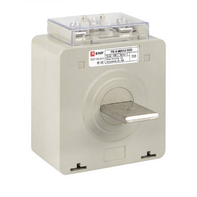 Фотография Трансформатор тока ТТЕ-A-500/5А с клеммой напряжения класс точности 0,5 EKF PROxima, артикул tte-S-500
