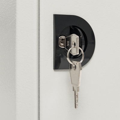 Фотография Щит распред. навесной ЩРН-18 пласт. замок (350х300х120) IP31 EKF PROxima, артикул mb21-18n