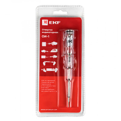 Фотография Отвертка индикаторная ОИ-1 EKF PROxima, артикул ST-10