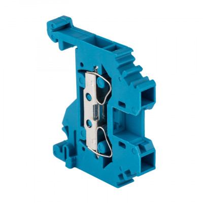 Фотография Колодка клеммная пружинная  JXB-S-4 32А синяя EKF PROxima, артикул plc-jxb-s-4b