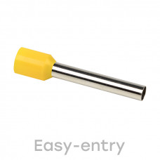 Наконечник штыревой втулочный изолированный  НШвИ 6,0-24 (50шт.) EKF PROxima