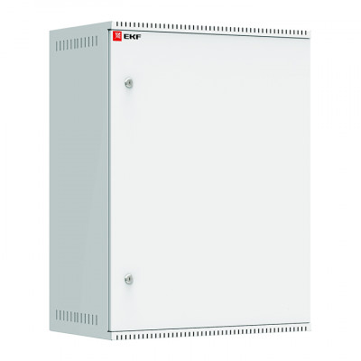 Фотография Шкаф телекоммуникационный настенный 15U (600х350) дверь металл, Astra серия EKF PROxima, артикул ITB15M350