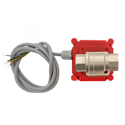 Фотография AquaExpert 220V Шаровой кран с электроприводом 1/2 дюйма EKF PROxima, артикул AquaExpert-valve-1/2