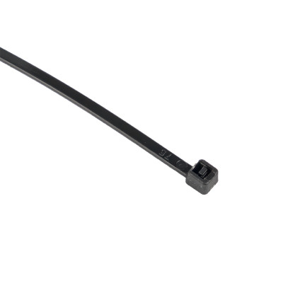 Фотография Хомут нейлоновый черный (2,5х180) (100шт.) EKF Basic, артикул plc-cb-2.5x180