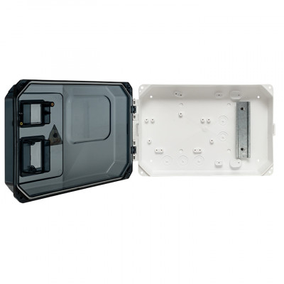 Фотография Щит учетно-распред. навесной пластик ЩУРн-П 1/5 (229х340х117) IP55 EKF PROxima, артикул pb-1/5-55