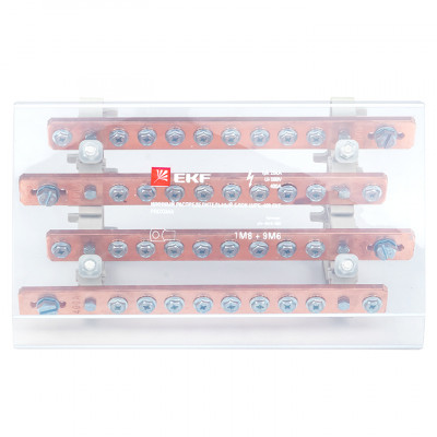 Фотография Шинный распределительный блок ШРБ-400 EKF PROxima, артикул plc-shrb-400