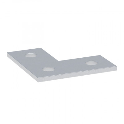 Фотография STRUT-пластина L-образная 3 отверстия EKF, артикул stpl3