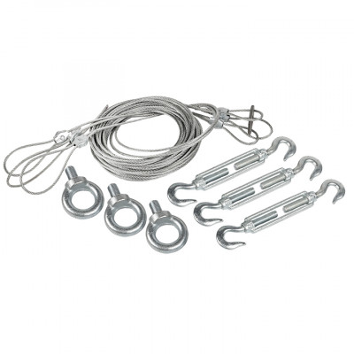 Фотография Комплект растяжек для мачты до 7  метров EKF PROxima, артикул lp-sosm