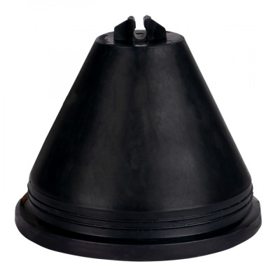 Фотография Кровельный держатель прут 10мм c 1 фиксатором (с бетоном) EKF PROxima, артикул lp-d1000-101