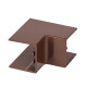 Фотография Угол внутренний (25х25) (4 шт) темное дерево EKF-Plast, артикул ibd-25-25x4