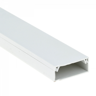 Фотография Канал кабельный (40х16) (30 м) белый EKF-Plast, артикул kk-40-16