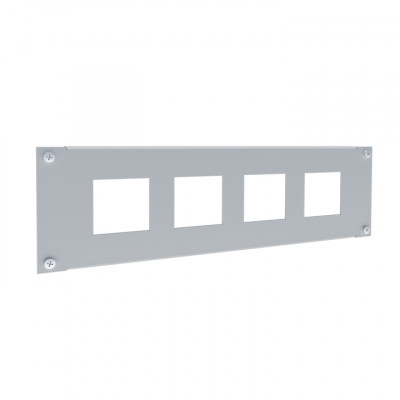 Фотография Панель с 4-мя вырезами 72х72 мм, В150 мм EKF AVERES, артикул AFP726Q4