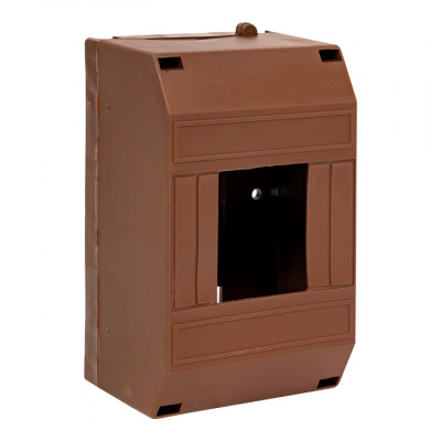 Фотография Бокс КМПН 1/4 темное дерево инд. штрих-код EKF PROxima, артикул pbm40-n-4-dark