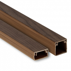 Канал кабельный (100х60) (18 м) темное дерево EKF-Plast