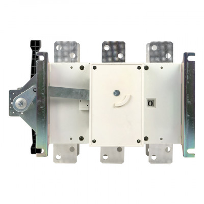 Фотография Рубильник-переключатель 1000A 3P c рукояткой управления для прямой установки PowerSwitch EKF PROxima, артикул pscs-1000-3