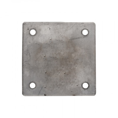 Фотография Держатель кровельный с подставкой h100/65мм, NI EKF PROxima, артикул lp-d2106-ni