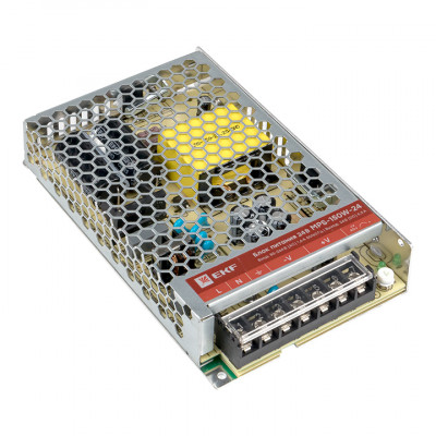 Фотография Блок питания 24В MPS-150W-24 EKF Proxima, артикул mps-150w-24