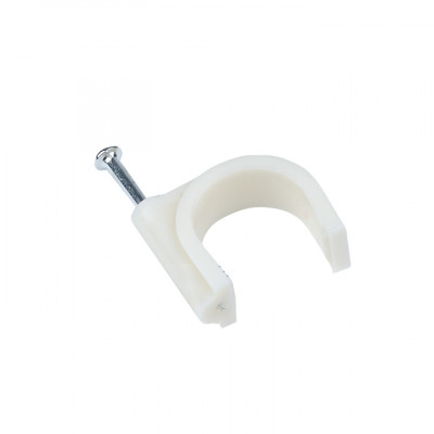 Фотография Скоба крепежная круглая (22мм.) (50шт.) EKF PROxima, артикул plcn-sr-22