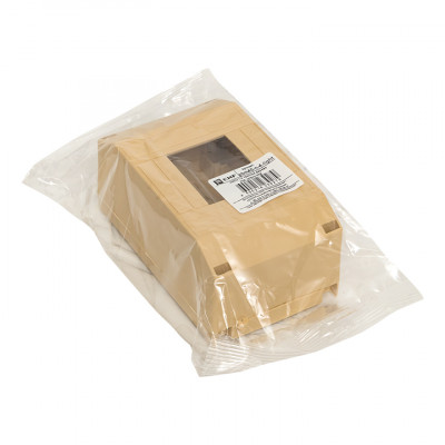 Фотография Бокс КМПН 1/4 светлое дерево инд. штрих-код EKF PROxima, артикул pbm40-n-4-light