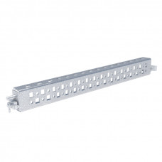 Рейка монтажная перфорированная с торцевым монтажом Д400 (4 шт) EKF AVERES