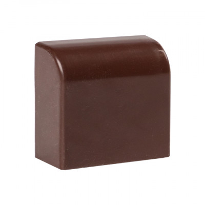 Фотография Заглушка (40х16) (4 шт) темное дерево EKF-Plast, артикул ecd-40-16x4