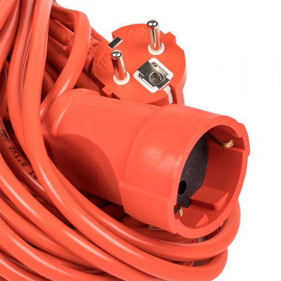 Фотография Удлинитель Зевс 2.0 30м c  заземлением ПВС 3*1 16А/3,5кВт PROxima EKF, артикул USB02-16-310-1-30