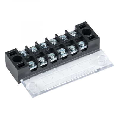 Фотография Терминал клеммный TB-1506 до 1,5 мм2 15A 6 клеммных пар EKF PROxima, артикул tb-1506