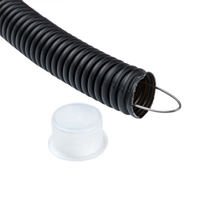 Фотография Теплый пол (нагревательный кабель) 600Вт 43 м 4,0 м2 EKF, артикул nk-600