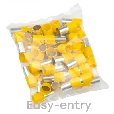 Фотография Наконечник штыревой втулочный  НШвИ 150-27 (50шт.) EKF, артикул nhvi-150.0-27