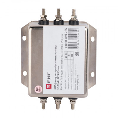 Фотография ЭМС-фильтры для преобразователя частоты 2,2-4,0 кВт, артикул vector-emi-4R0