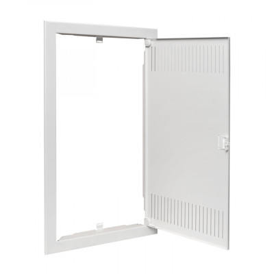 Фотография Дверь металлическая с перфорацией для щита Nova 3 габарит IP40 EKF PROxima, артикул nv-door-pm-3