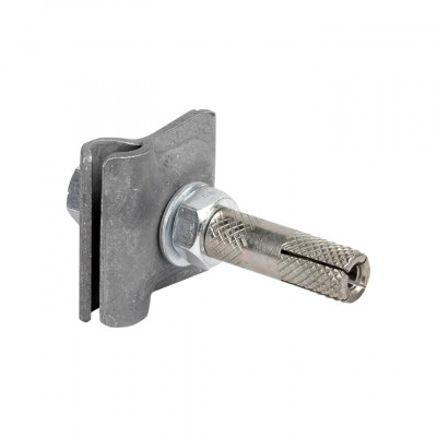 Фотография Зажим прута унив. малый 51510  HZ (30x30мм) с анкером EKF PROxima, артикул lp-51511