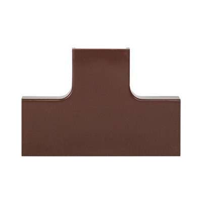 Фотография Угол T-образный (20х10) (4 шт) темное дерево EKF-Plast, артикул tchd-20-10x4