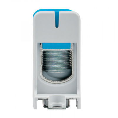 Фотография Клемма силовая вводная КСВ 35-150 синяя EKF PROxima, артикул plc-kvs-35-150-blue